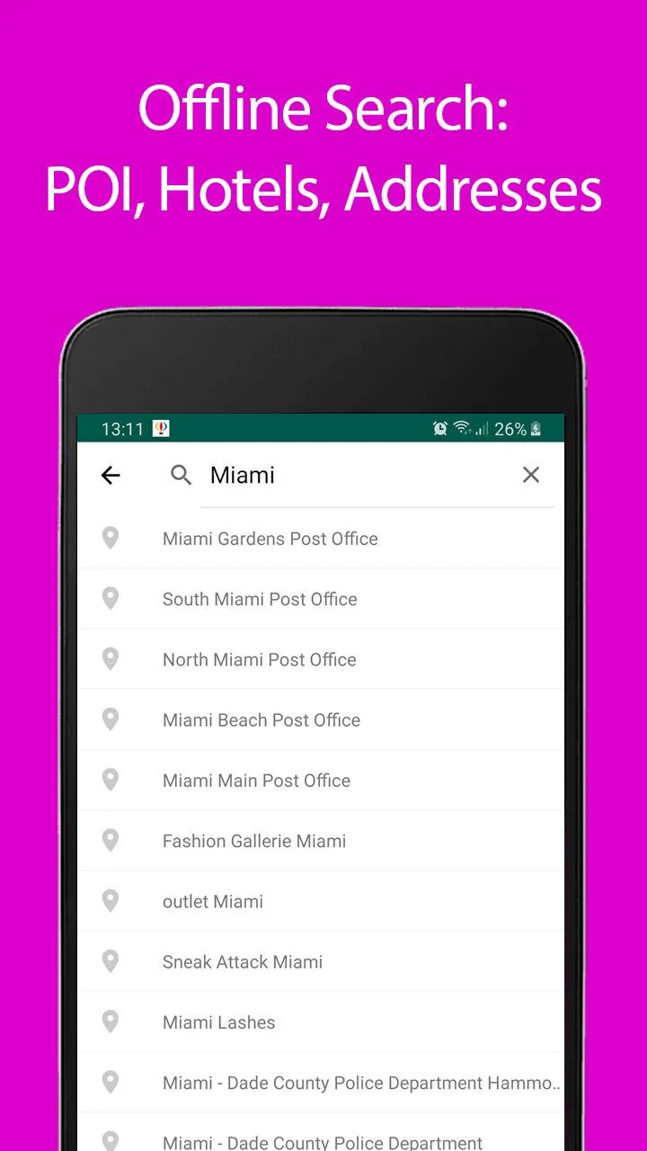 Miami Offline Map and Travel G | Indus Appstore | Screenshot