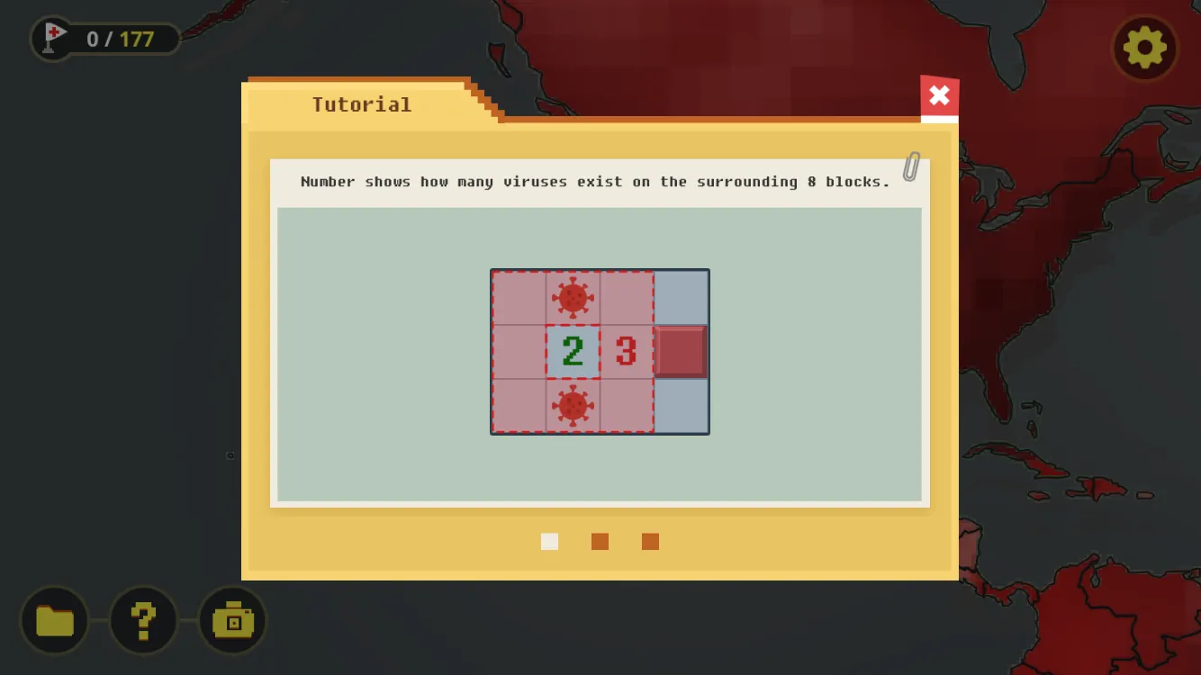 World of Virus (Minesweeper) | Indus Appstore | Screenshot