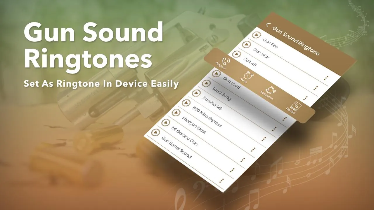 Gun Sound Ringtone | Indus Appstore | Screenshot