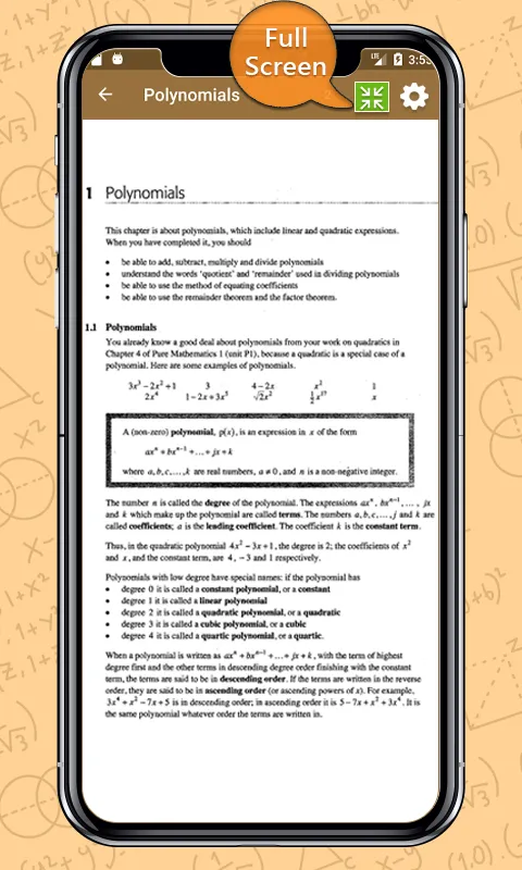 A & AS Level Maths Textbook | Indus Appstore | Screenshot