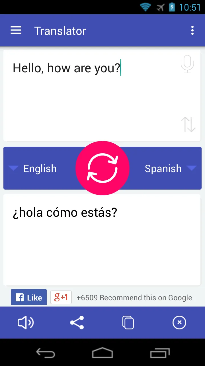 Language Translator iGlot | Indus Appstore | Screenshot