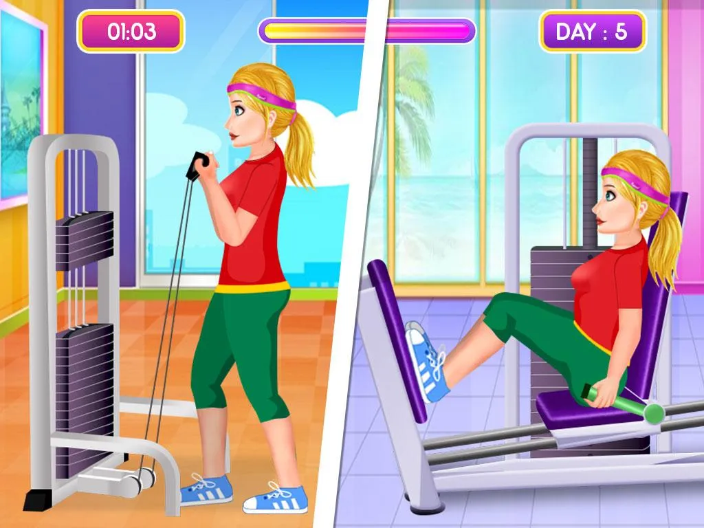 Gym Workout Games for Girls | Indus Appstore | Screenshot