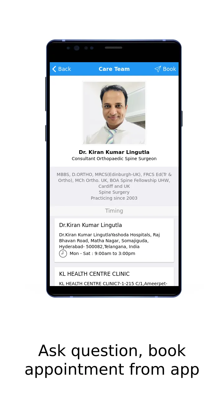 Dr.Kiran Kumar Lingutla | Indus Appstore | Screenshot