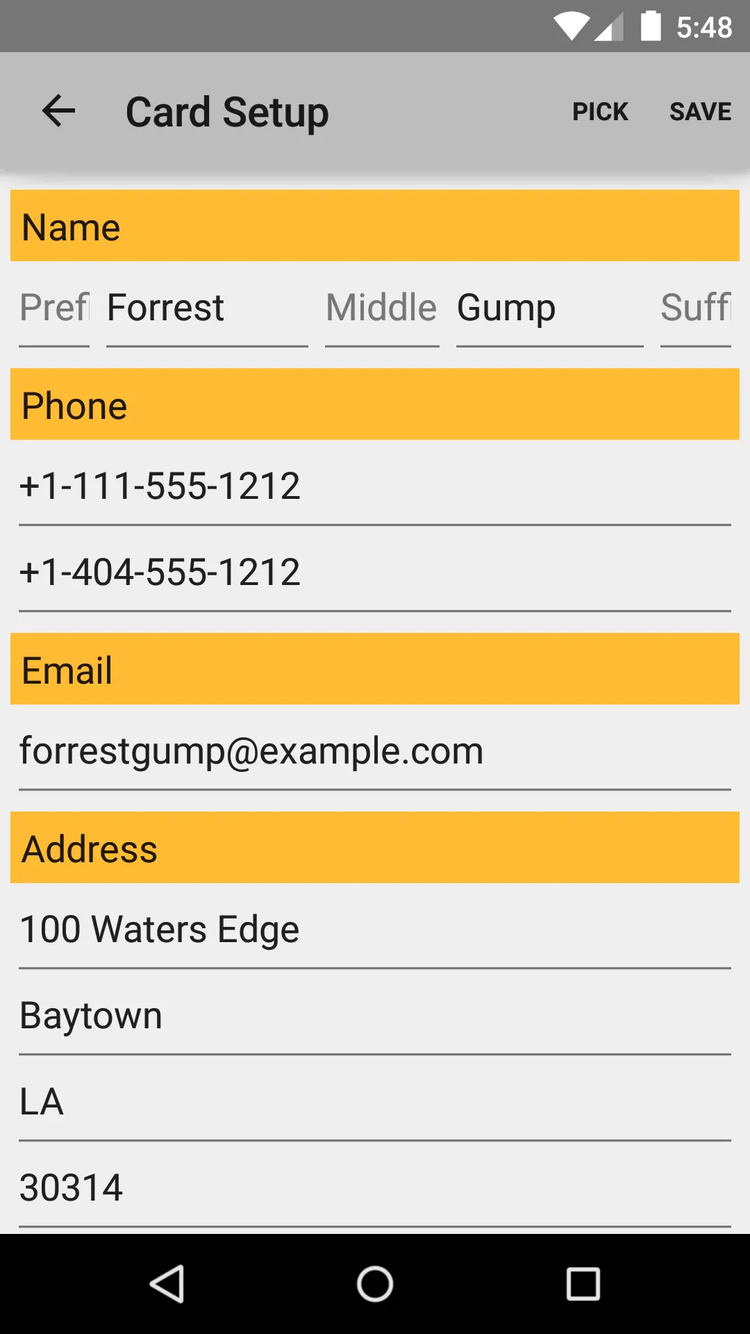 Biz-Card : Business Card App | Indus Appstore | Screenshot