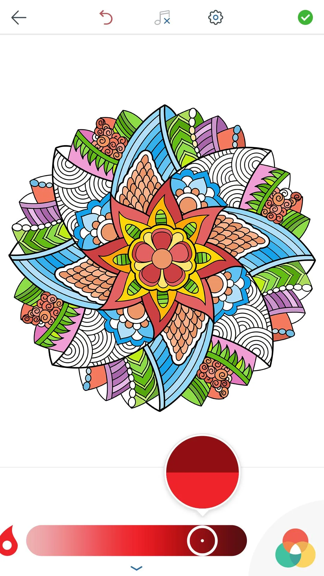 Magic Mandalas: Coloring Pages | Indus Appstore | Screenshot