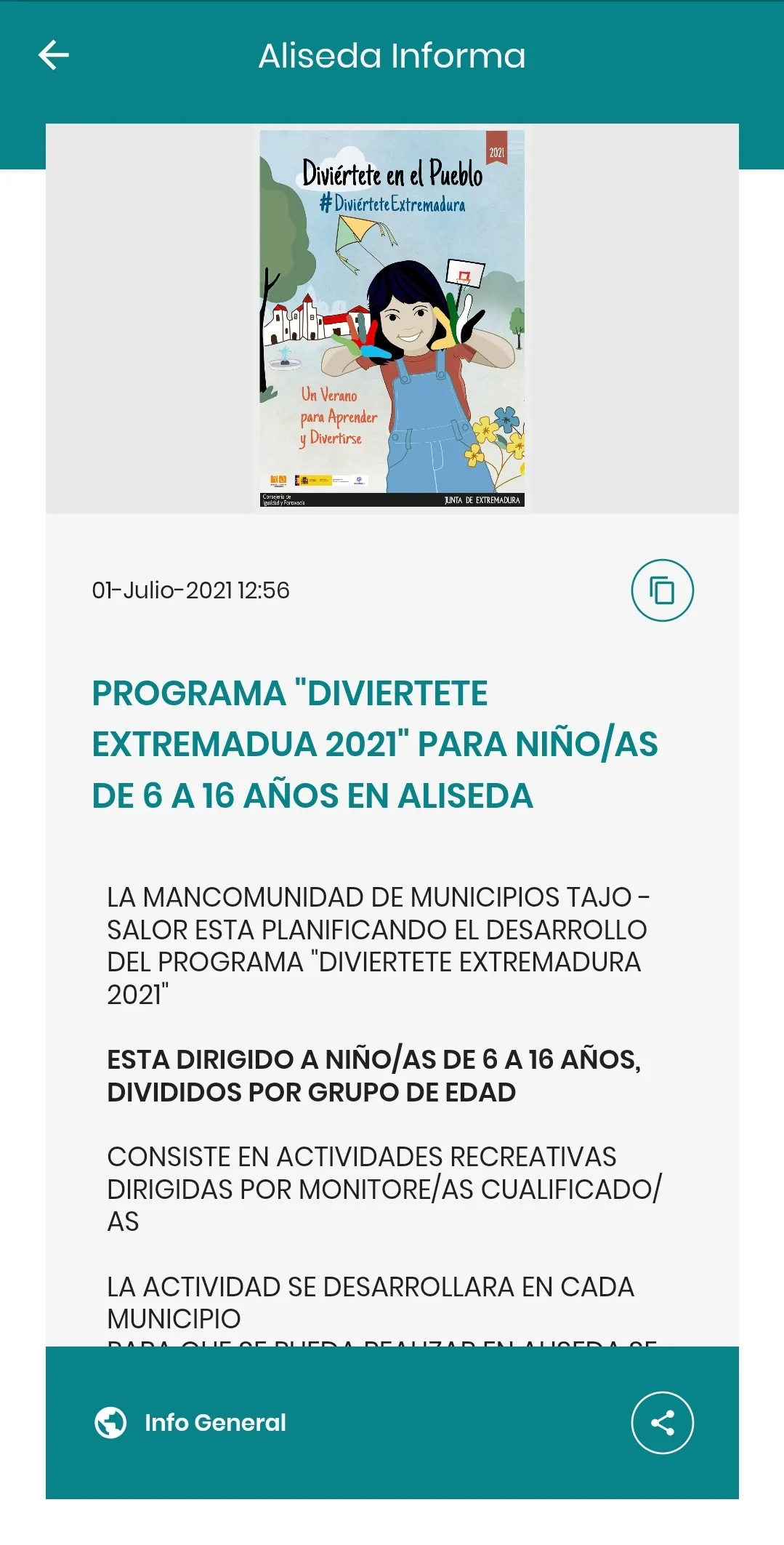 Aliseda Informa | Indus Appstore | Screenshot