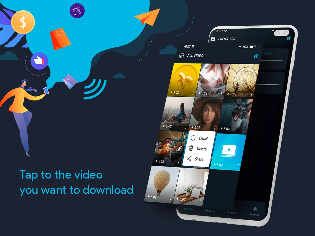 All in one Video Downloader | Indus Appstore | Screenshot