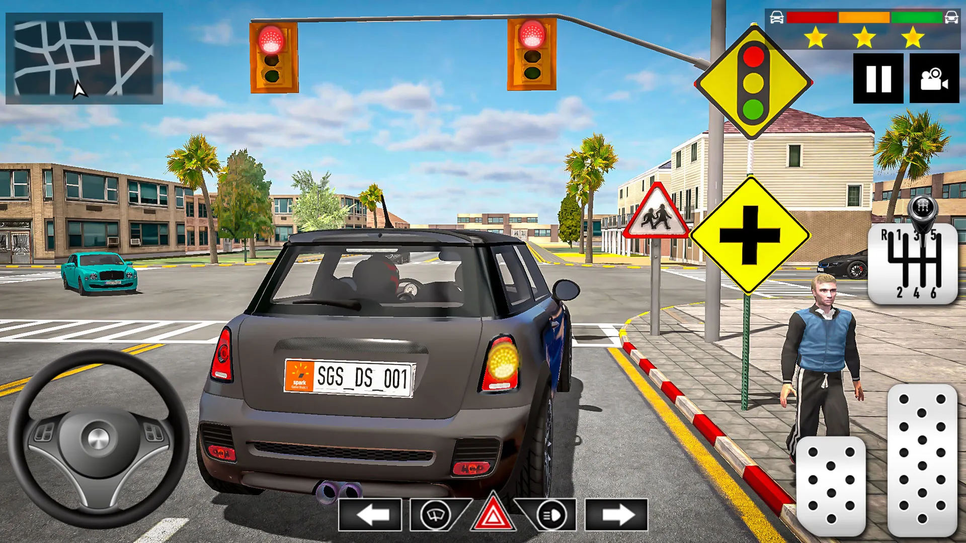 City Car Driving School Game | Indus Appstore | Screenshot