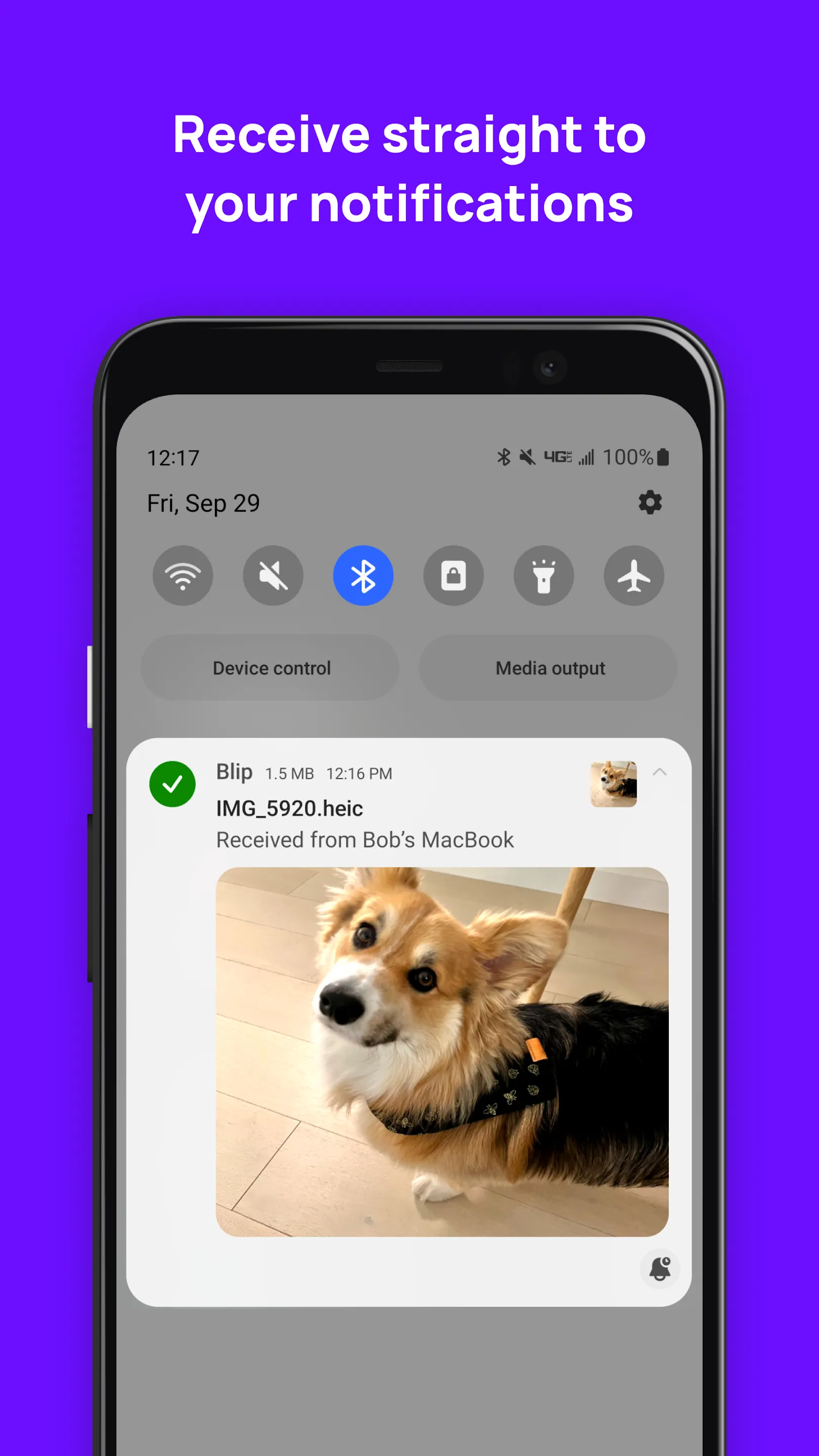 Blip (File Transfer) | Indus Appstore | Screenshot