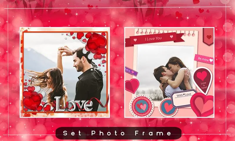 Love photo frame - Romantic ph | Indus Appstore | Screenshot