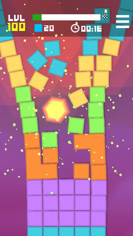 Hexagon Tower Balance Blocks | Indus Appstore | Screenshot