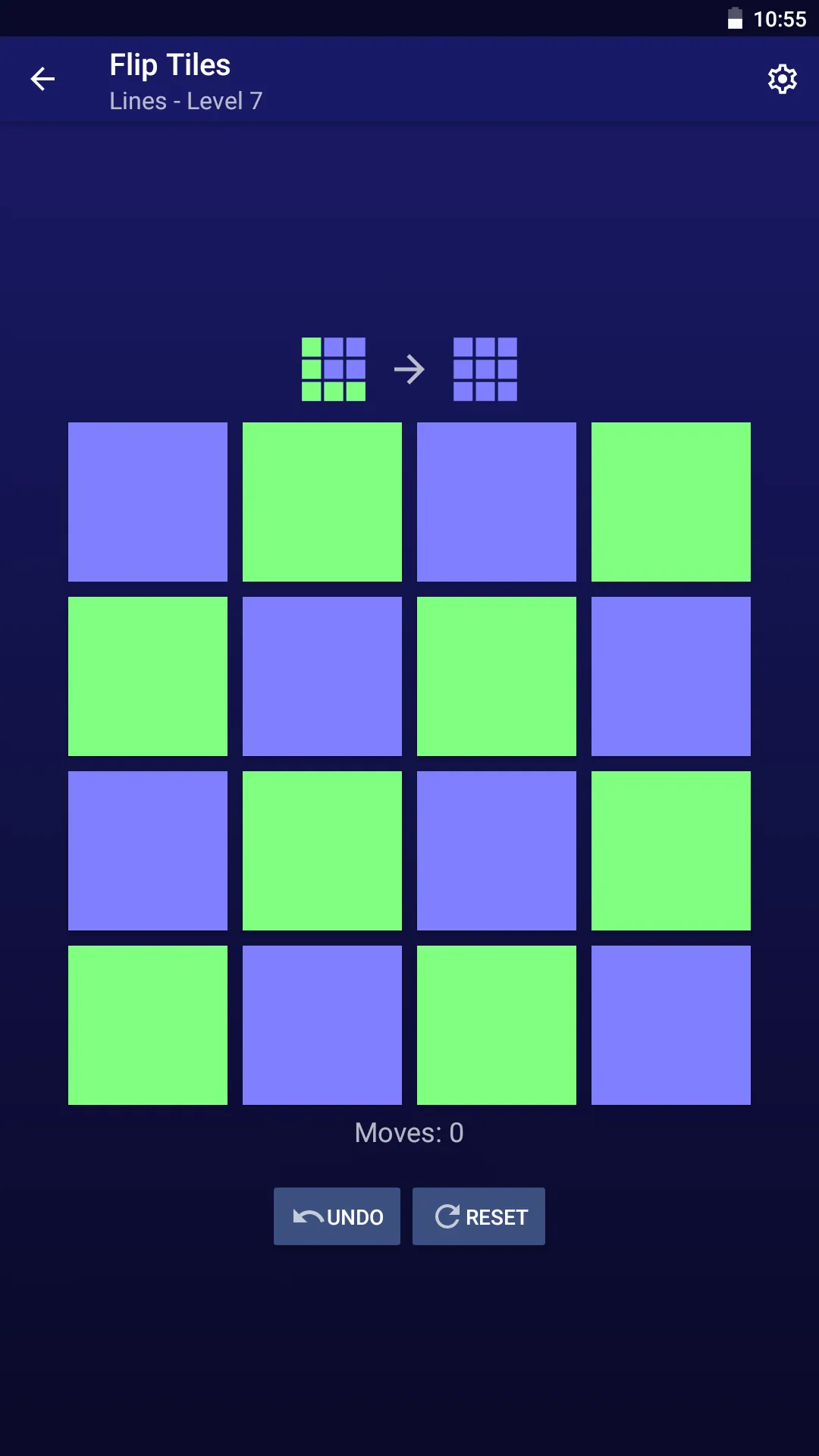 Flip Tiles - puzzle game | Indus Appstore | Screenshot