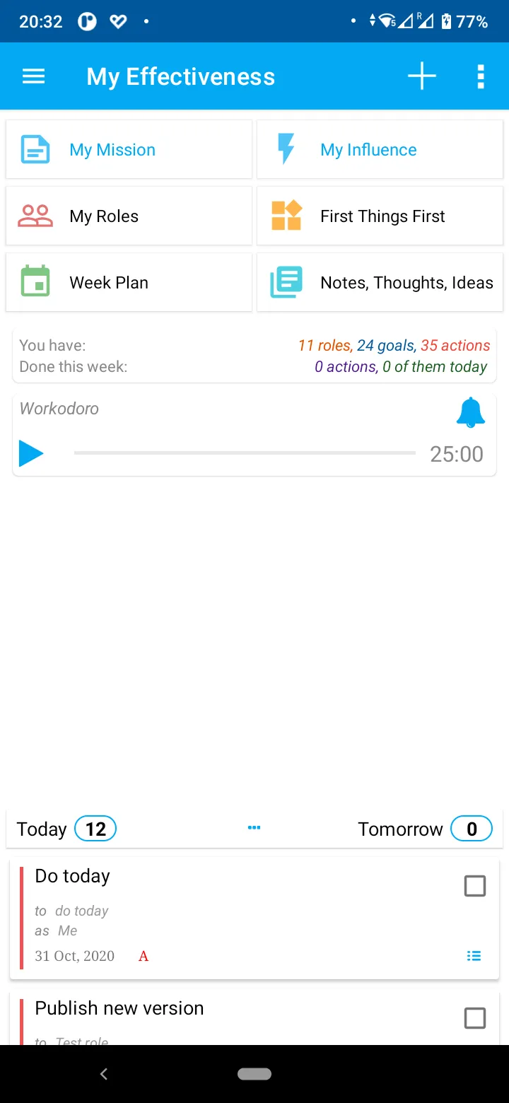 My Effectiveness Habits | Indus Appstore | Screenshot