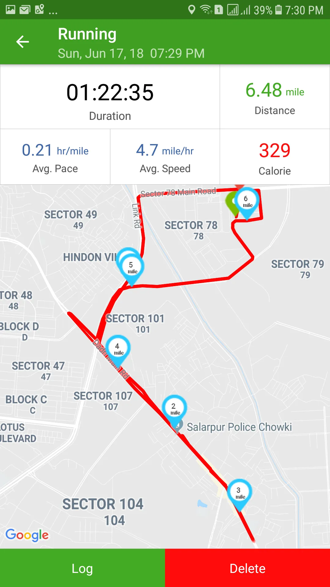 Run Tracker | Indus Appstore | Screenshot