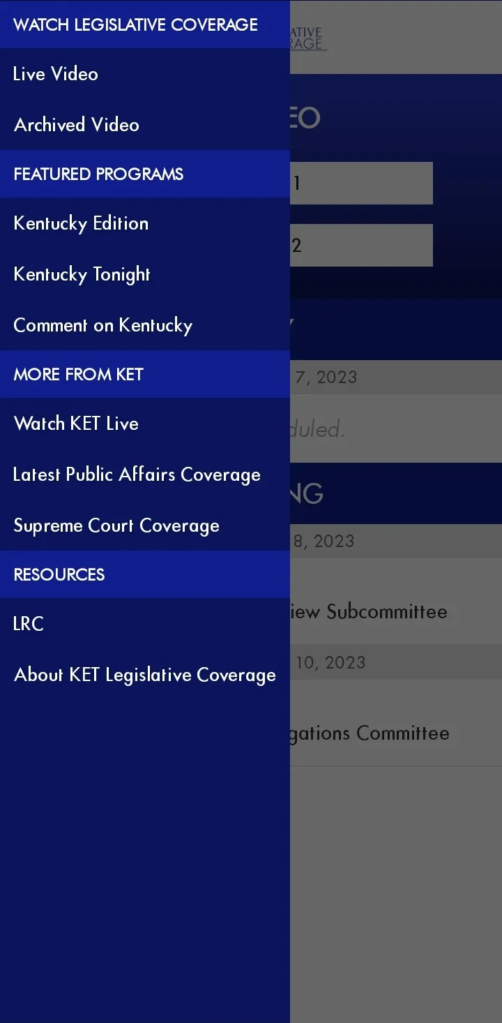 KET - Legislative Coverage | Indus Appstore | Screenshot