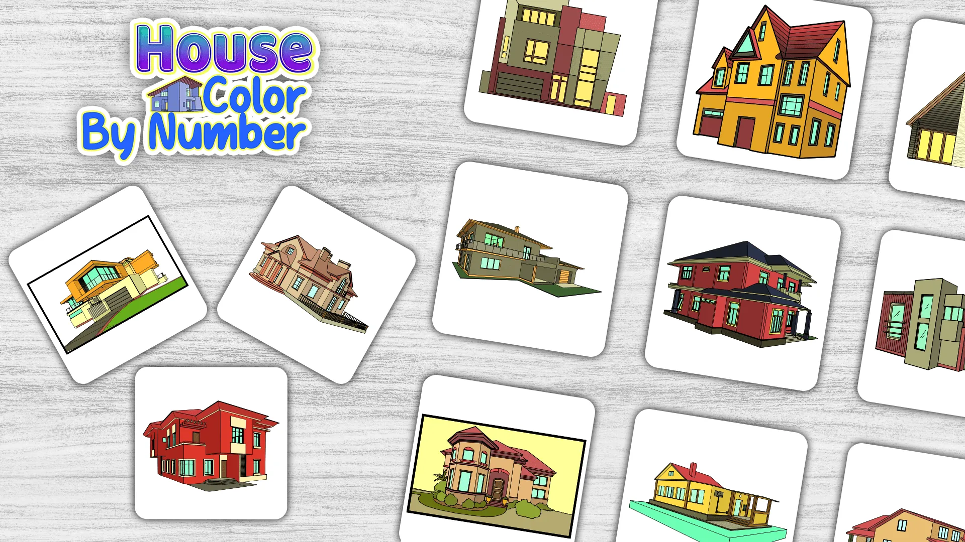 House Paint By Number Art Book | Indus Appstore | Screenshot