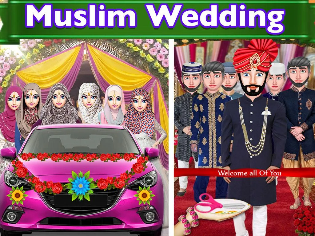 Arabic Muslim Hijab Wedding | Indus Appstore | Screenshot