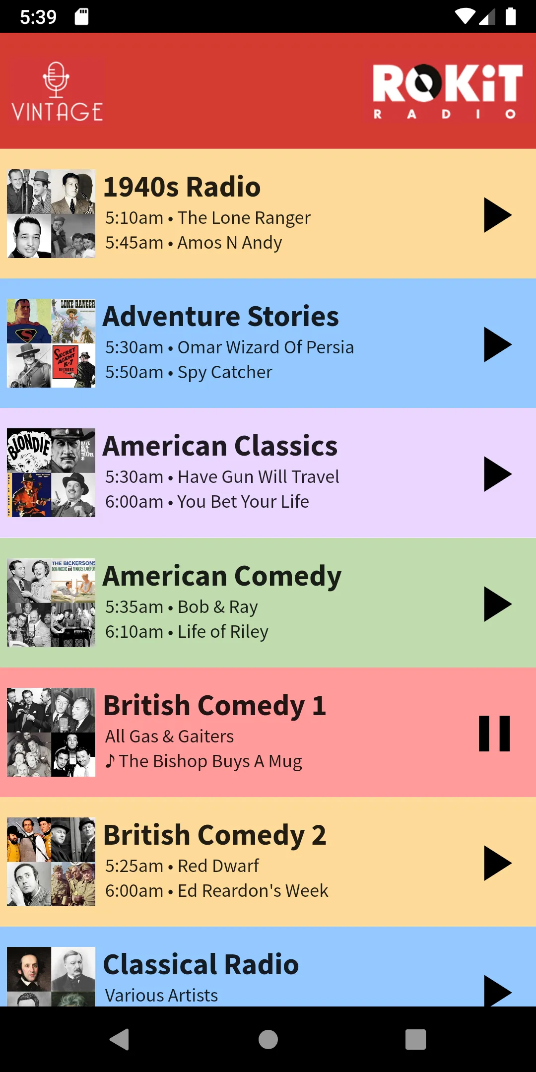 Vintage ROKiT Radio | Indus Appstore | Screenshot