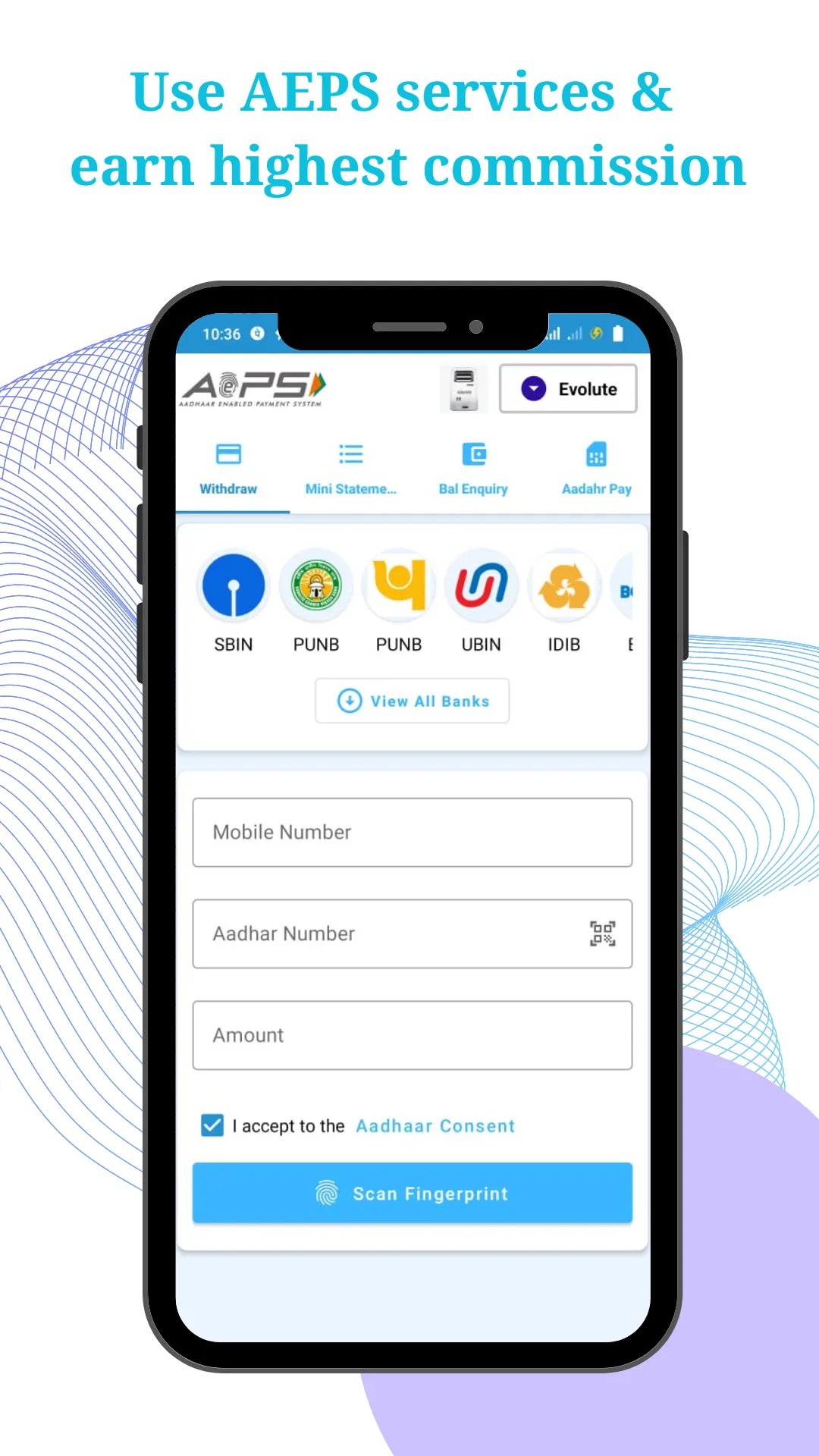 Ezeepayments - Retailer, AEPS | Indus Appstore | Screenshot