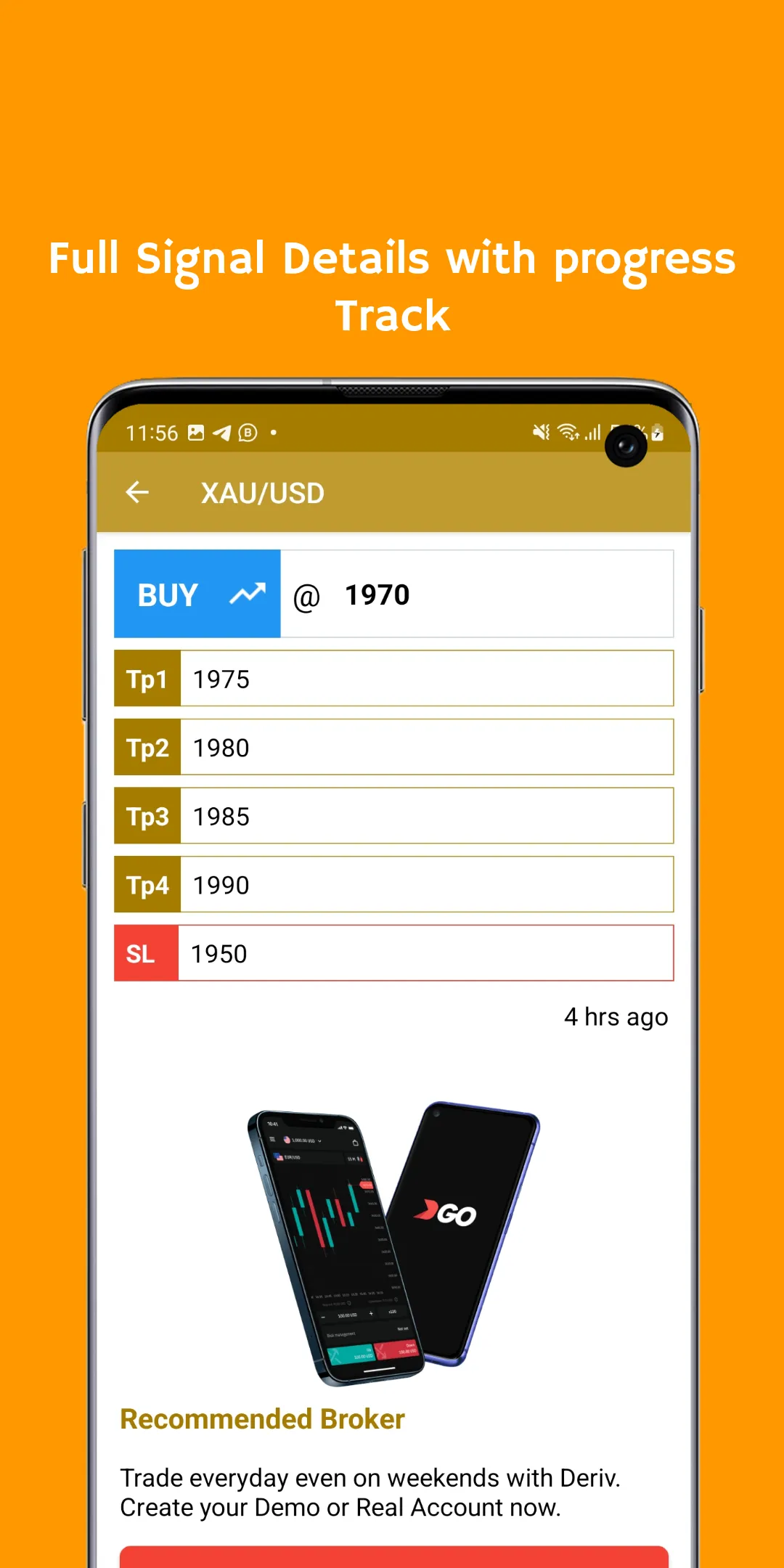 Gold Signals | XAUUSD 100% | Indus Appstore | Screenshot