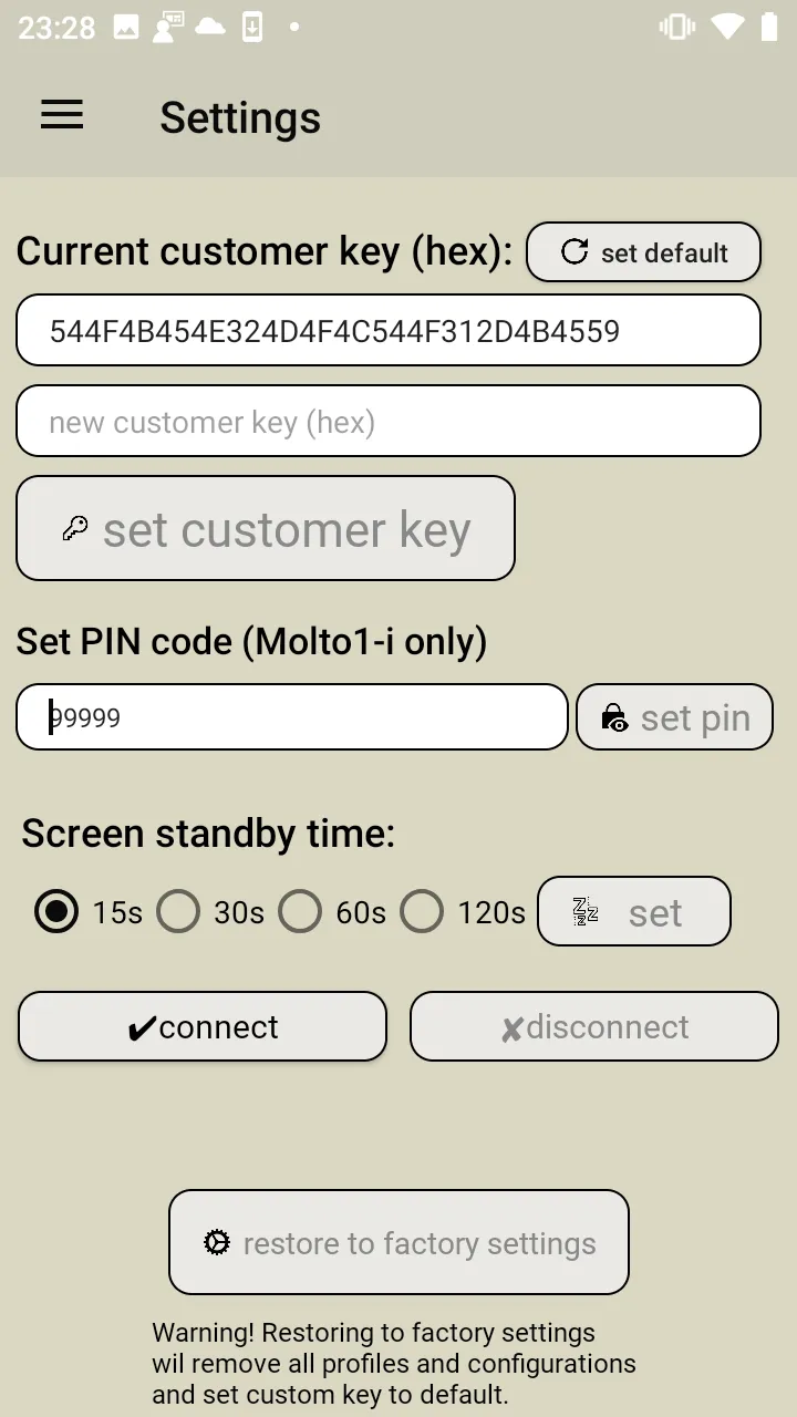 TOKEN2 NFC Burner for Molto1 | Indus Appstore | Screenshot