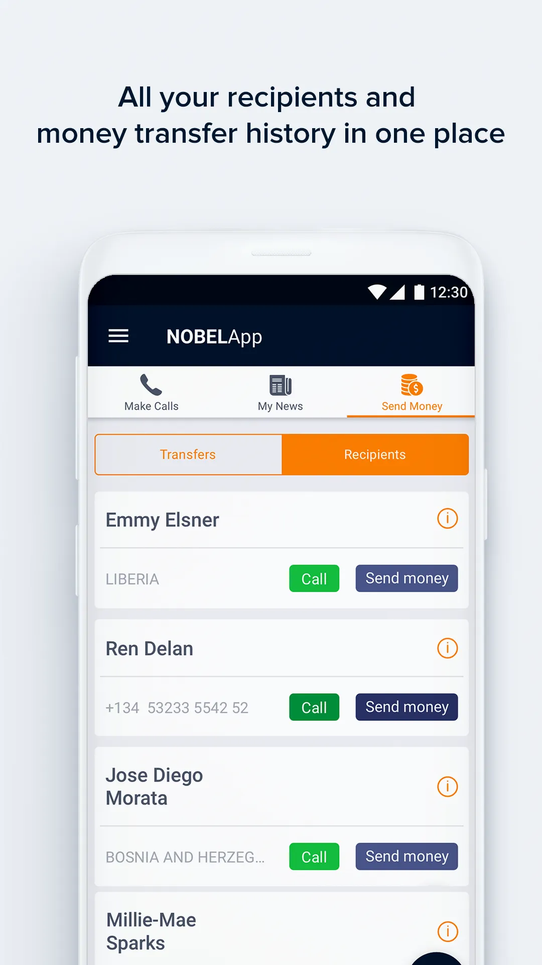 NobelApp - Calling Everywhere | Indus Appstore | Screenshot