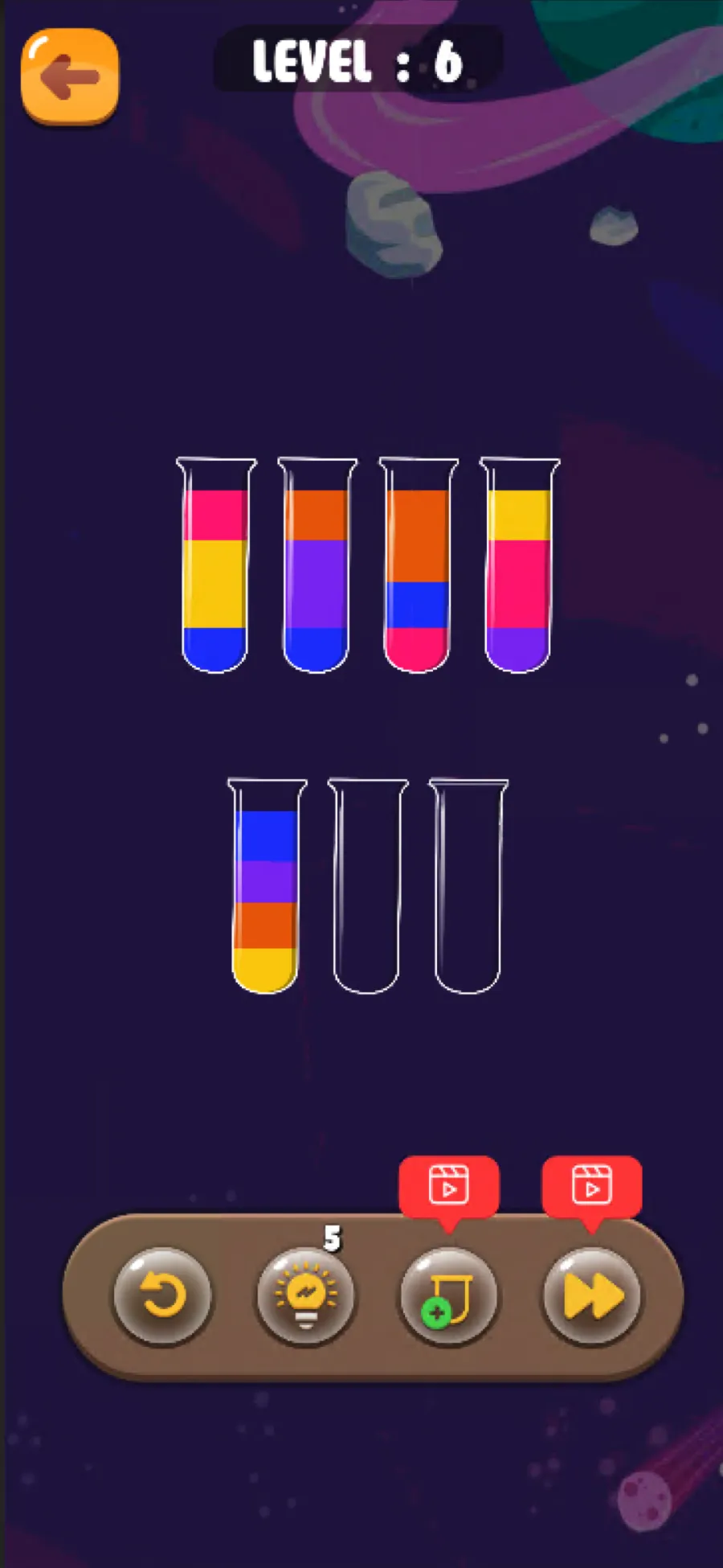 Colorful Water Sort | Indus Appstore | Screenshot