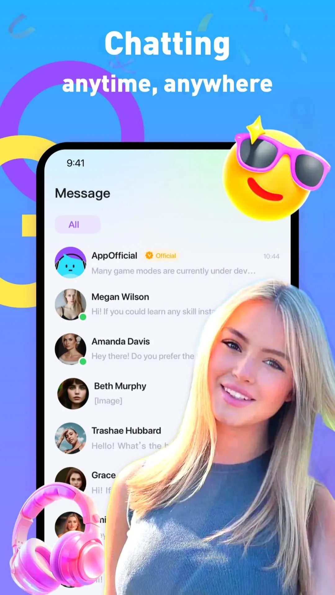 Gomo: Voice Chat Party | Indus Appstore | Screenshot