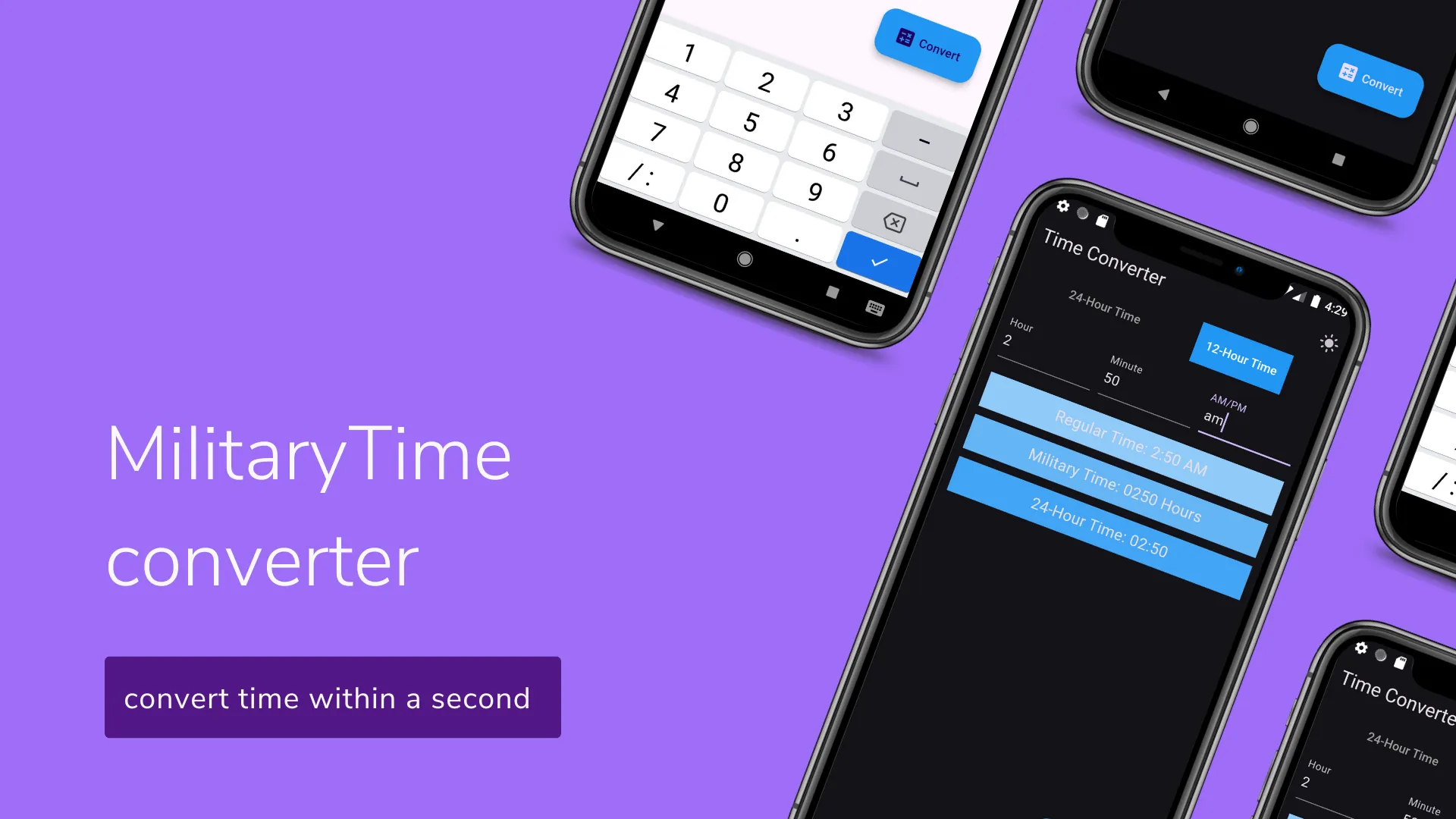 Time Converter: 24 to 12 hour | Indus Appstore | Screenshot