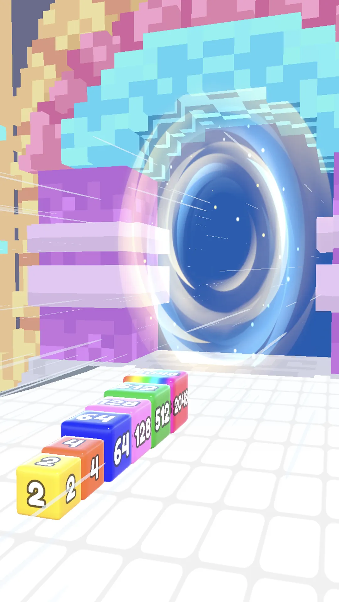 Jelly Tube Run 2048 | Indus Appstore | Screenshot