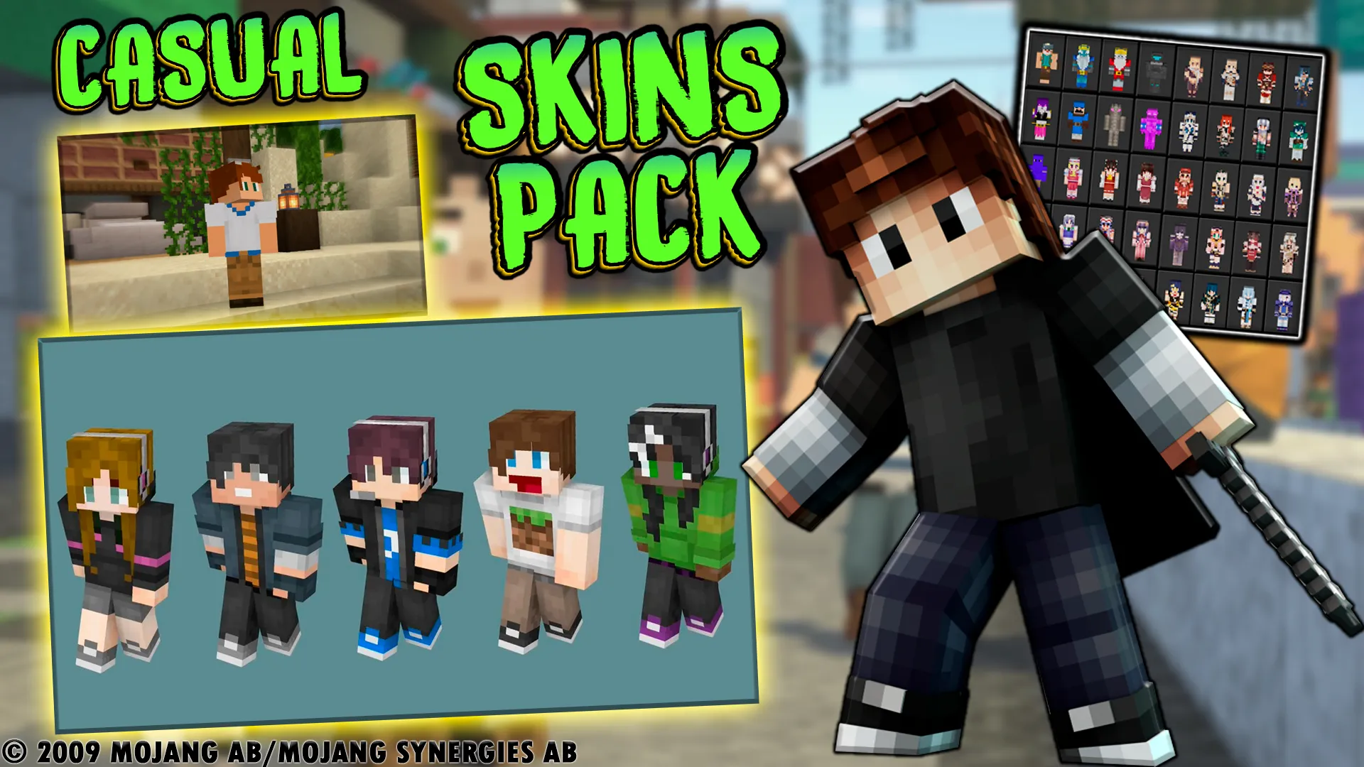 Casual Skins Pack Minecraft | Indus Appstore | Screenshot