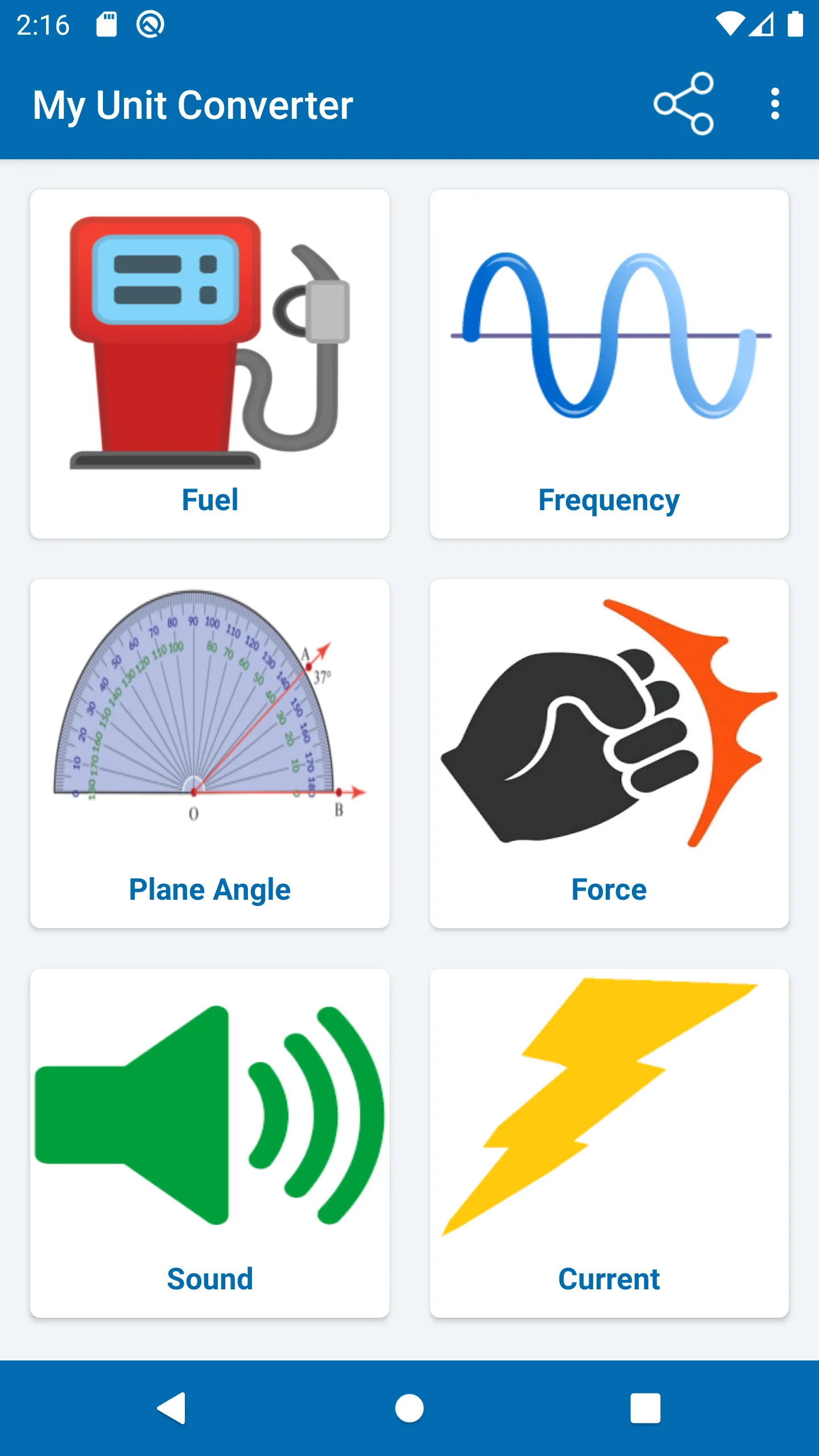 My Unit Converter | Indus Appstore | Screenshot