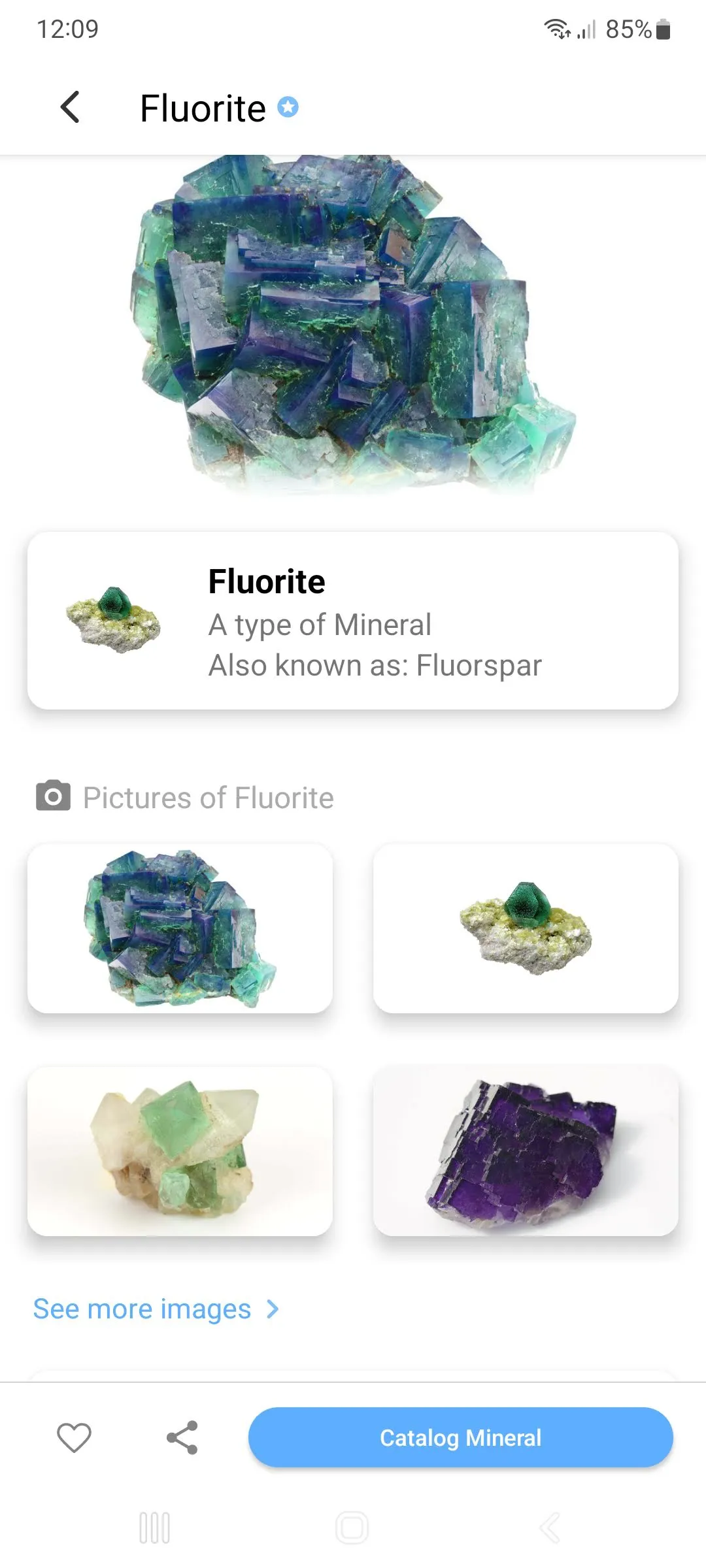 GeoCrystal: Minerals' Guide | Indus Appstore | Screenshot