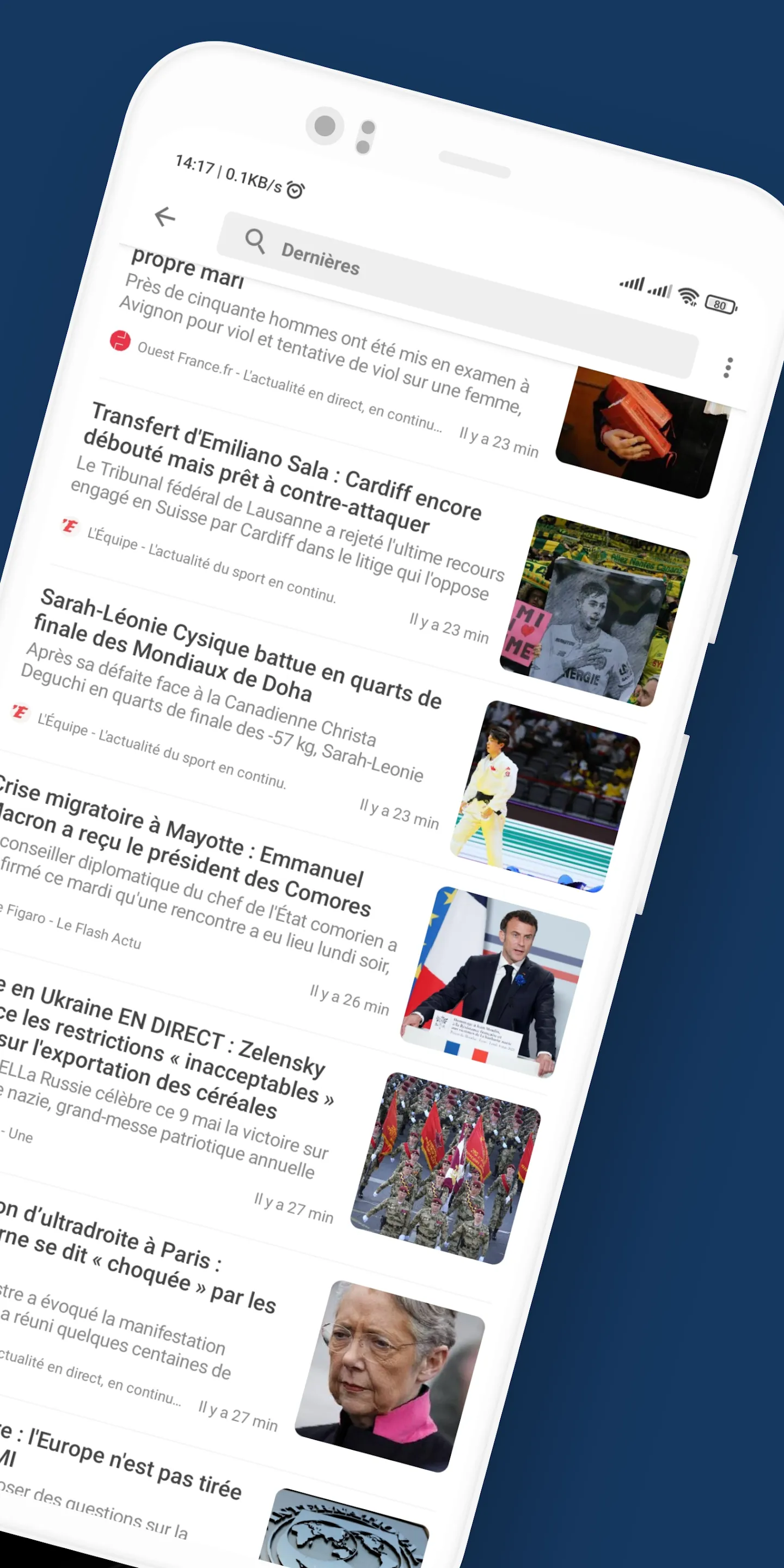 Alertes Info France : l'actu | Indus Appstore | Screenshot