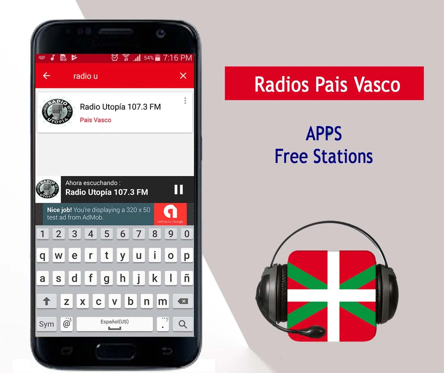 Radios País vasco Spain | Indus Appstore | Screenshot