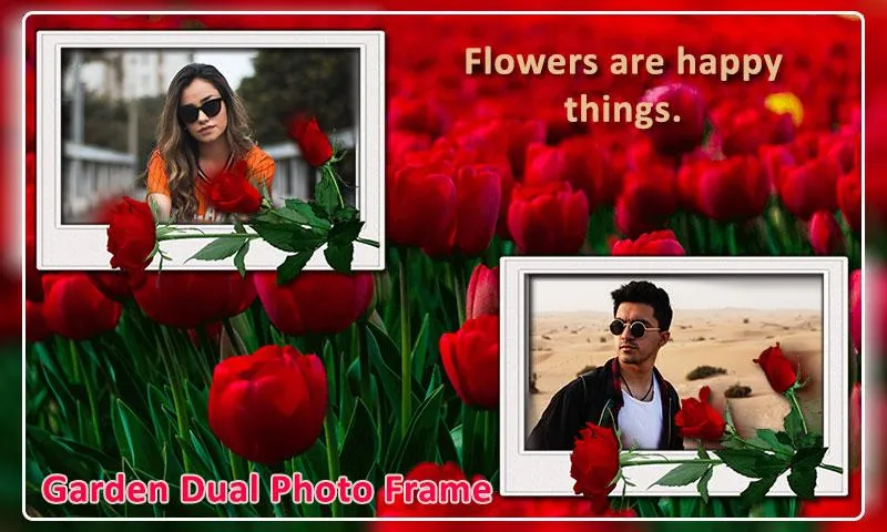 Garden Dual Photo Frames | Indus Appstore | Screenshot