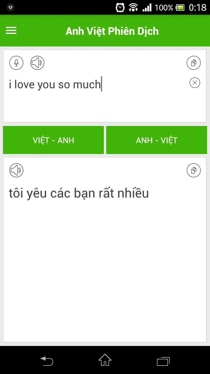 Dich tieng Anh sang tieng Viet | Indus Appstore | Screenshot