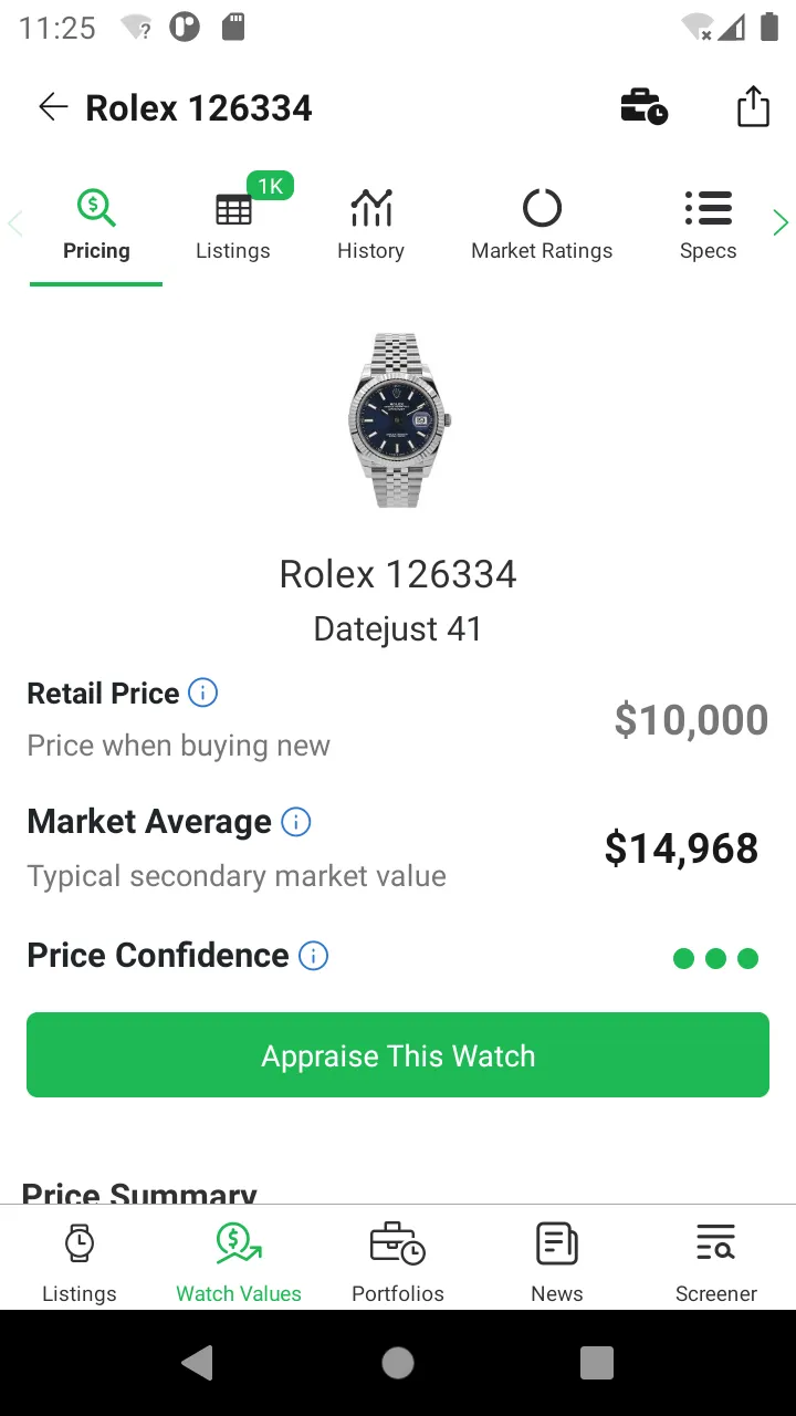 WatchCharts | Indus Appstore | Screenshot