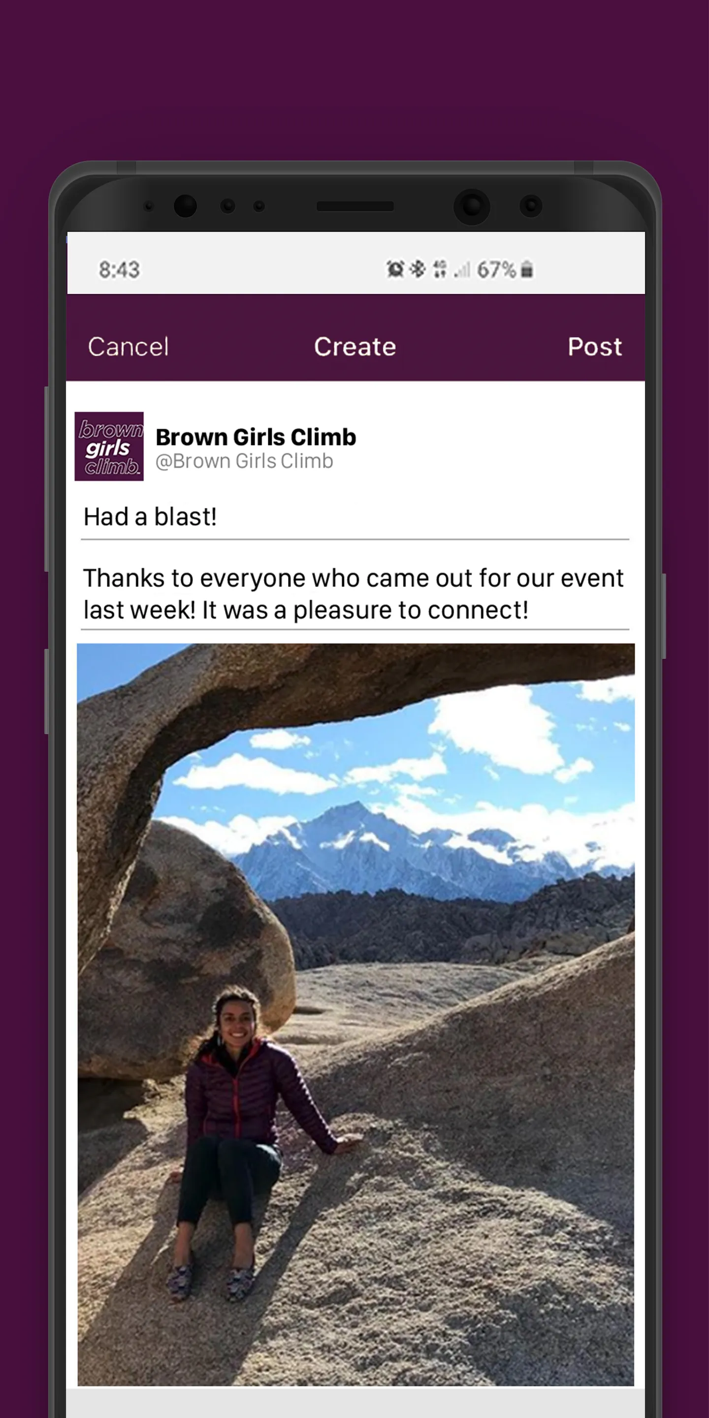 Brown Girls Climb | Indus Appstore | Screenshot