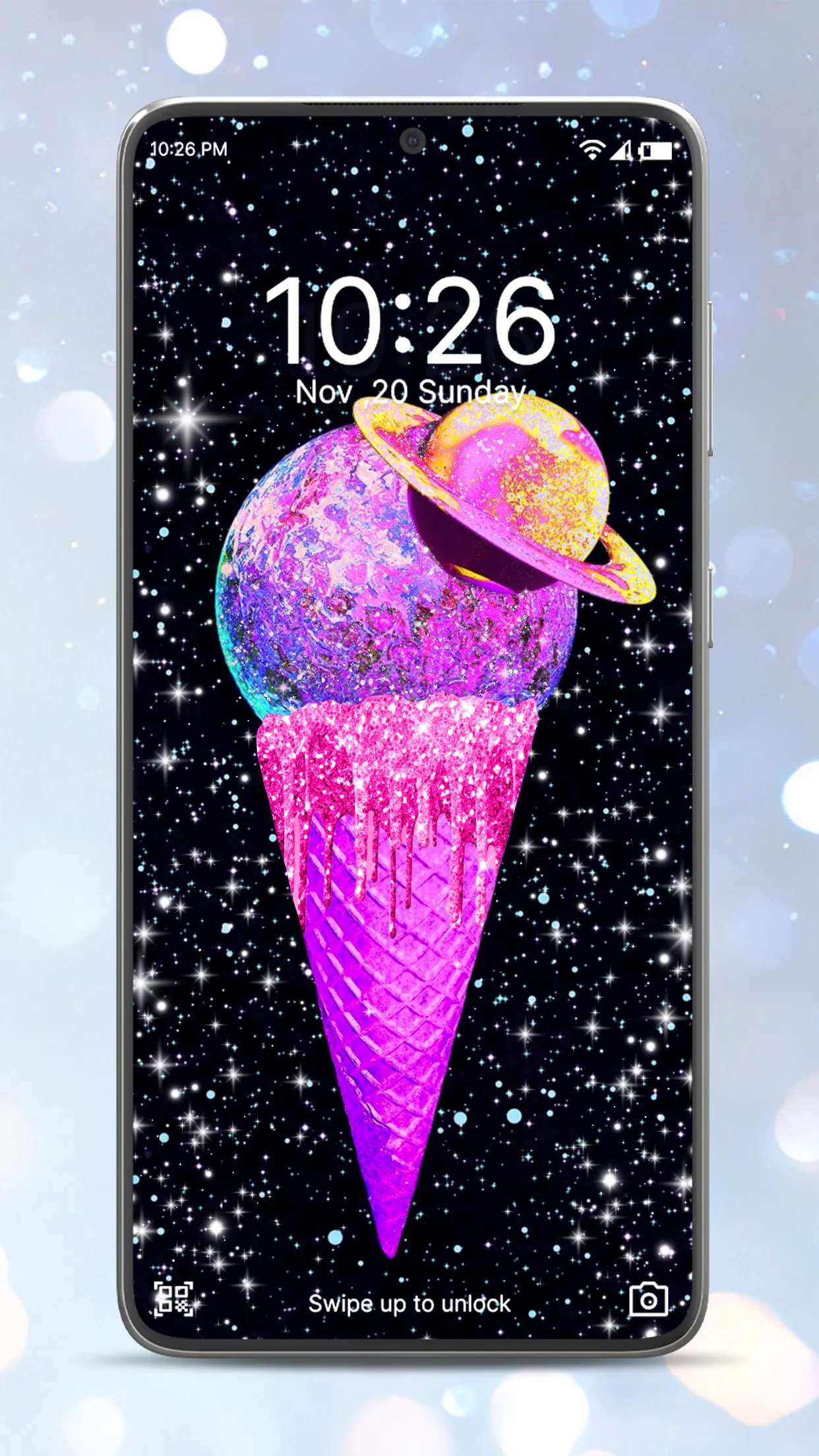 3D Glitter Live Wallpaper | Indus Appstore | Screenshot