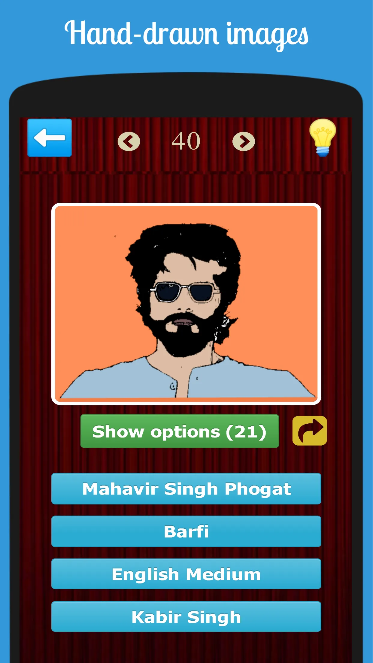 Bollywood Movies Guess - Quiz | Indus Appstore | Screenshot