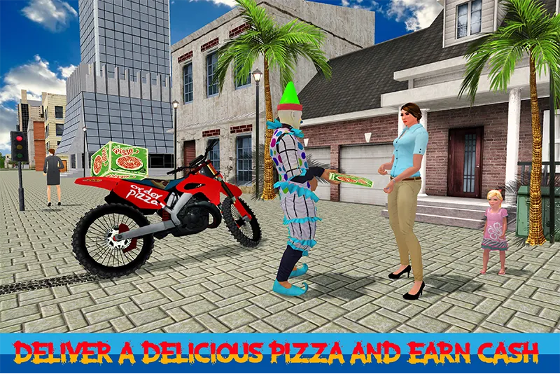 Pizza Boy Bike Delivery Game | Indus Appstore | Screenshot