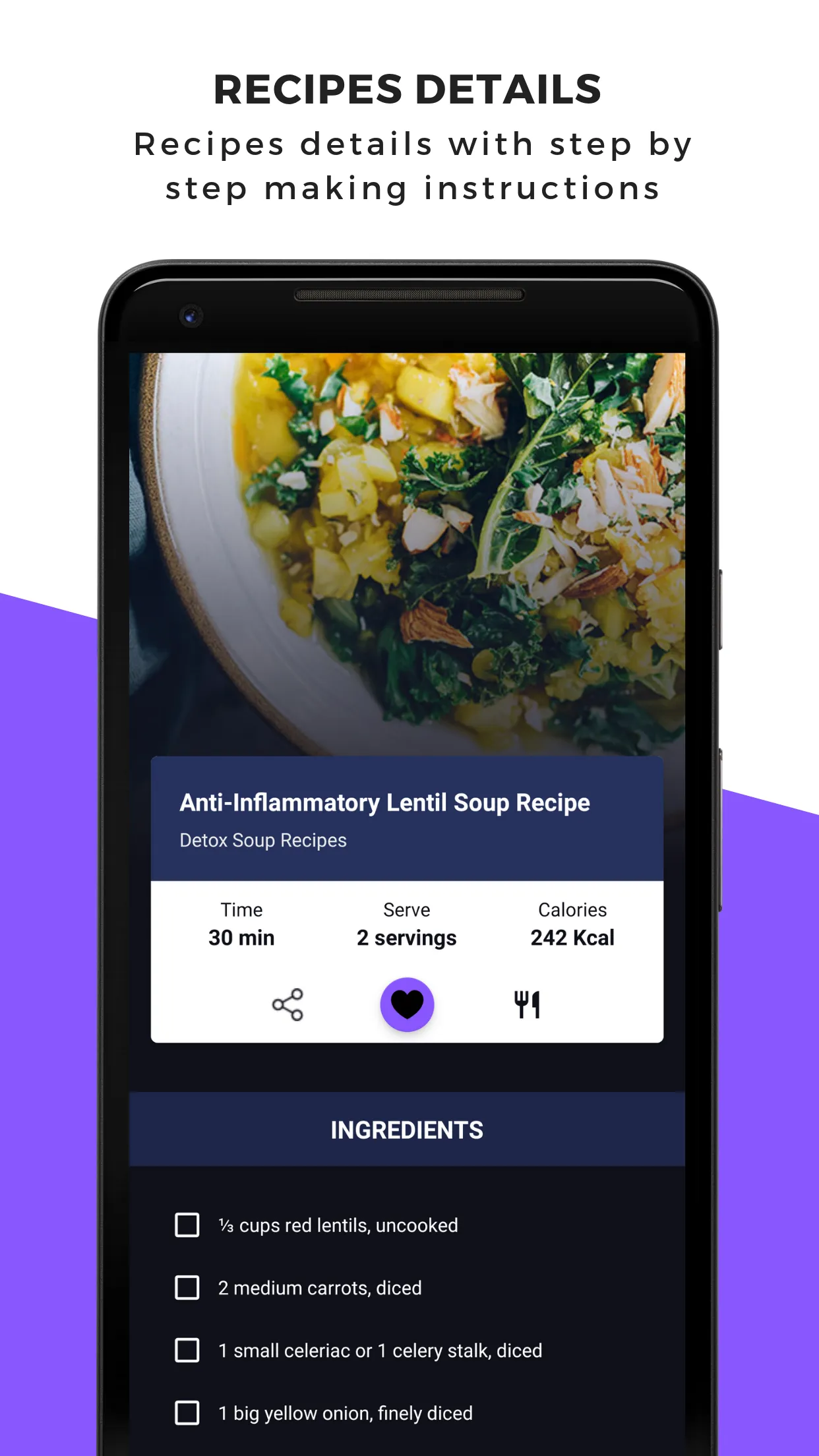 Detox Soup Recipes | Indus Appstore | Screenshot