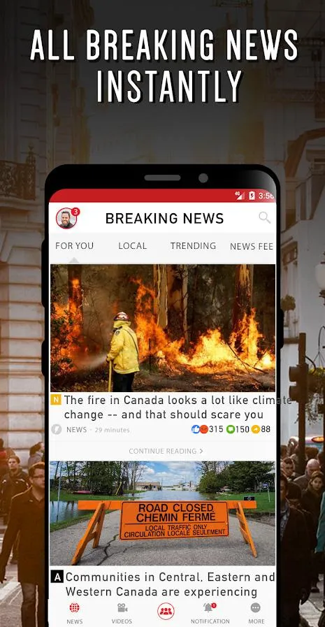 Canada Breaking News | Indus Appstore | Screenshot