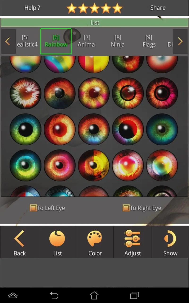 FoxEyes - Change Eye Color | Indus Appstore | Screenshot