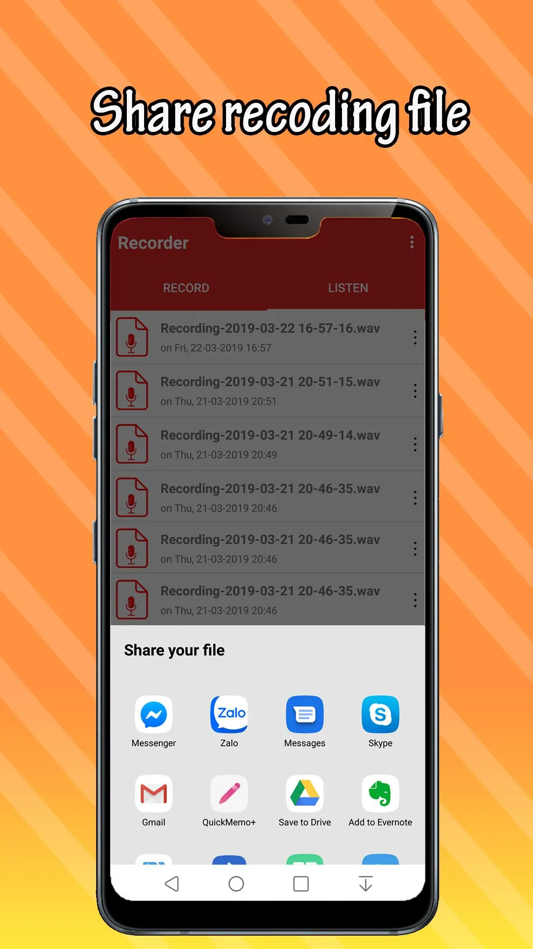 Simple recorder | Indus Appstore | Screenshot