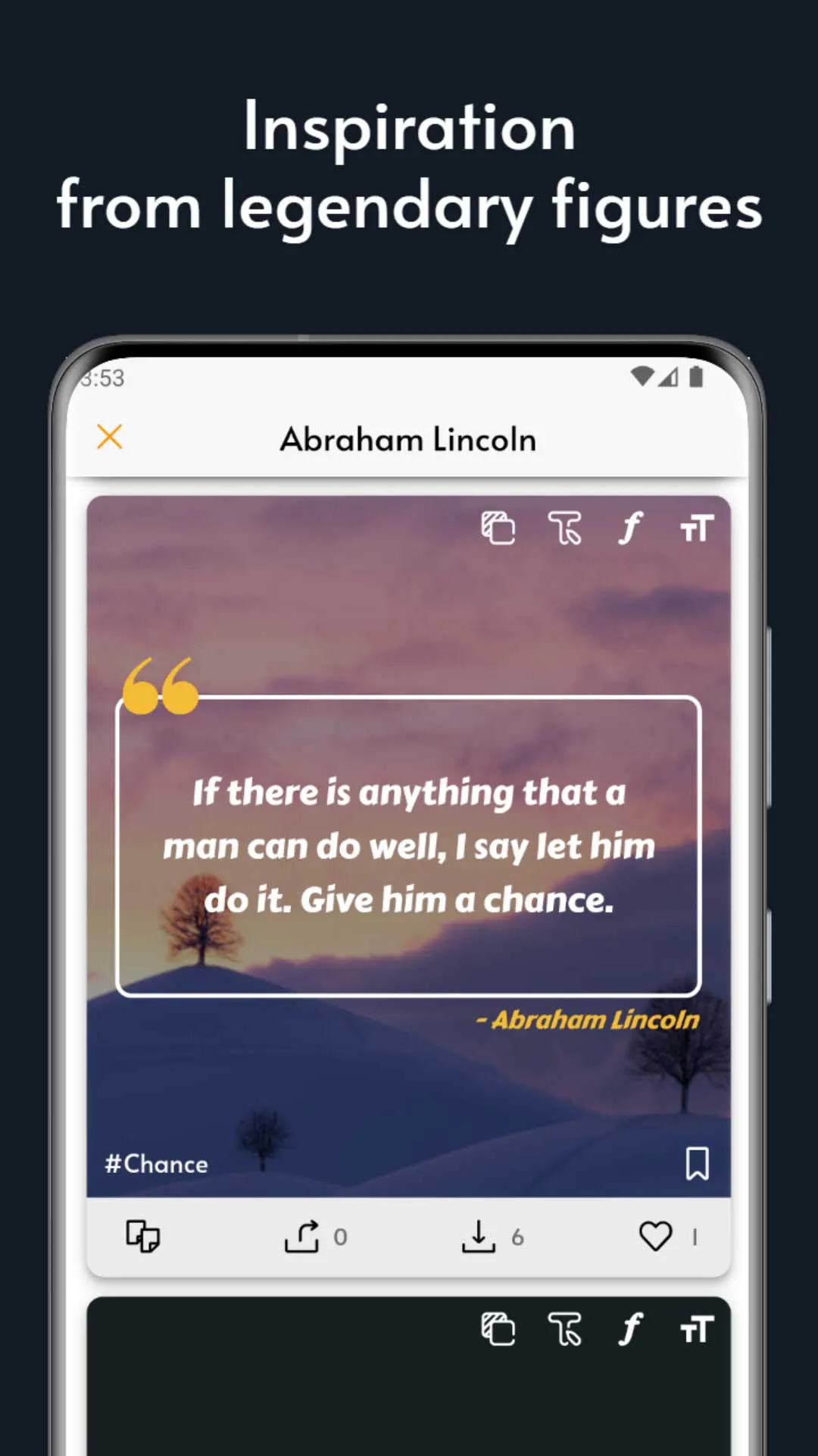 Motivation Quotes by Leaders | Indus Appstore | Screenshot