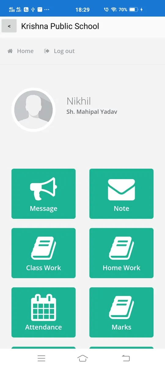 Krishna Public School | Indus Appstore | Screenshot