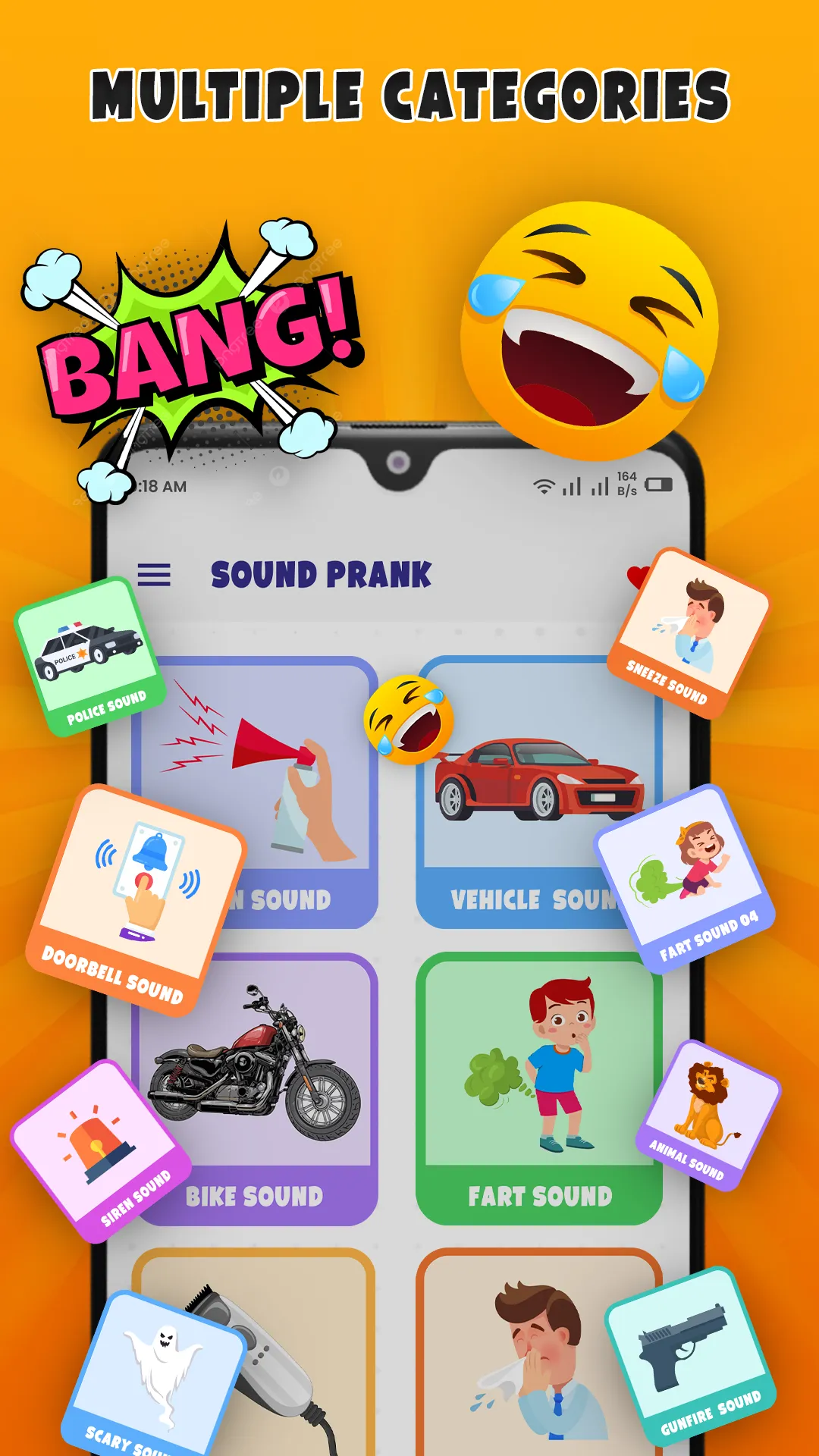 Haircut Prank: Funny Sounds | Indus Appstore | Screenshot