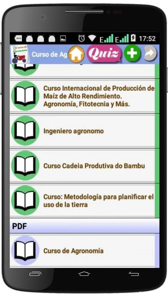 Curso de agronomia | Indus Appstore | Screenshot